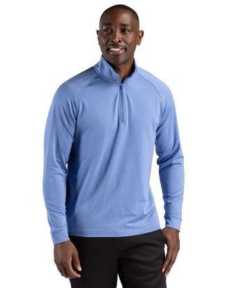 Clique Dash Recycled Mens Quarter Zip Sweatshirt