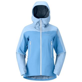 Norr&oslash;na Falketind GORE-TEX Jacket Regenjacke f&uuml;r Damen | blau