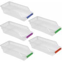OEM Organizador De Nevera, Organizador De Refrigerador, Cesta Apilable Para Nevera, Cesta De Almacenamiento De Pl&aacute;stico Para La Colecci&oacute;n De Cocina Del Ho