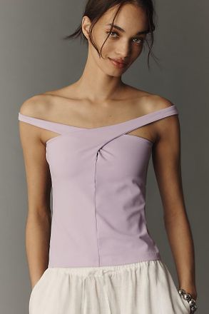 Susana Monaco Strapless Cross-Front Top