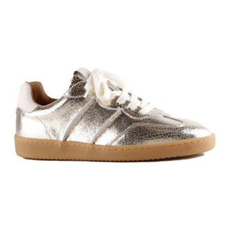 DWRS Dwrs, Schoenen, Dames, Grijs, 38 EU, Leer, Poona Crackled