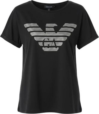 Emporio Armani Donna, Top, Nero, S, new