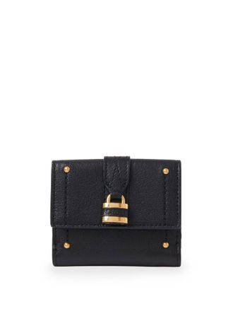 Chlo&eacute; Paddington Trifold Leather Wallet