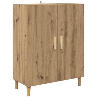 vidaXL Sideboard Artisan Oak 70 x 34 x 90 cm Engineered Wood vidaXL