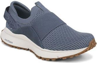 Ryk&auml; Jumpstart Knit Slip-On Sneaker in Flintstone Blue at Nordstrom, Size 7.5