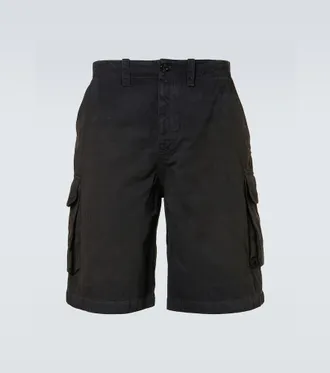 Our Legacy Mount herringbone cotton cargo shorts