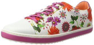 Desigual Womens Supper Happy Galactic Trainers, White Blanco, 6 UK