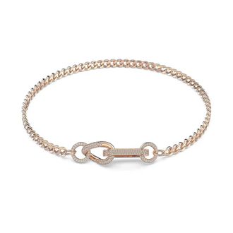 Swarovski Dextera Ketting - Dames - Kettingen - Roze - ONE Size - Accessoires