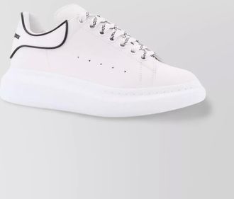 Alexander McQueen leather oversized low-top sneakers