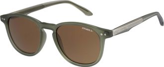 O'Neill Sonnenbrille ONEILL Modell 966078, Herren, grau, gr&uuml;n, leicht durchscheinend, matt, Sonnenbrillen Sonnenbrille, Form Shield, Logoschriftzug auf B&uuml;gel,