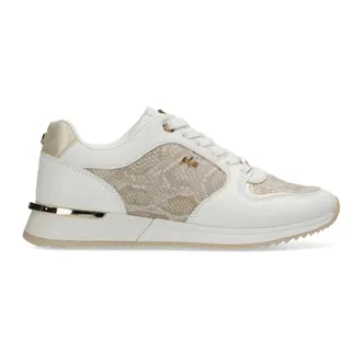 Mexx Schoenen, Dames, Wit, 40 EU, Leer, Fleur Ellen Sneakers