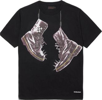 Dr. Martens Zwarte korte mouwen T-shirt Ac 831001 - Heren - T-shirts - Zwart - XS - Tops