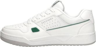 Skechers Schoenen, Heren, Wit, 41 EU, Leer, Koopa Court Volley Low Varsity