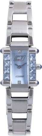Chronotech Womens Light Blue Watch - Silver & Gold - One Size