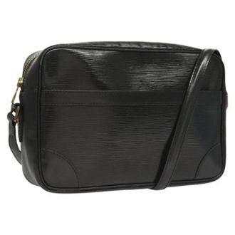 Louis Vuitton Tweedehands leren Louis Vuitton tassen - Dames - Pre-owned - Zwart - Maat: ONE Size Leer
