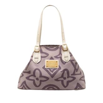 Louis Vuitton Pre-owned Tahitienne Cabas PM - Dames - Pre-owned - Paars - Maat: ONE Size Leer