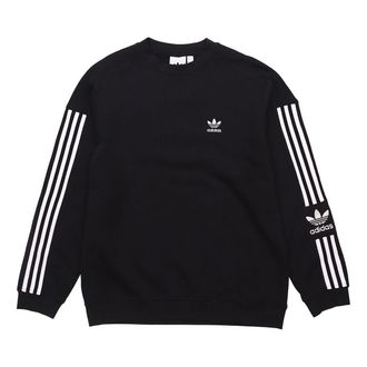 adidas originals Lock Up 3-stripes Sweatshirt Men Black ED6121