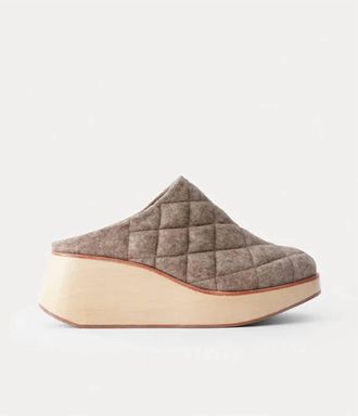 Rachel Comey Womens Sesley Rocking Mule In Melange Grey