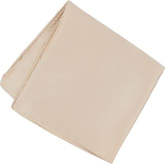 ConStruct Solid Satin Pocket Square in Vanilla at Nordstrom Rack