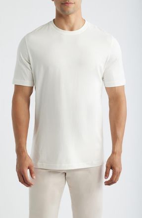 Scott Barber Liquid Pima Cotton T-Shirt in White at Nordstrom, Size Medium