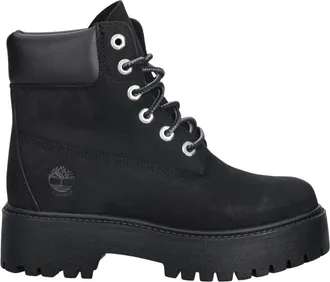 Timberland Stone Street 15.2 cm Waterproof Boot - Dames - Schoenen - Zwart - Maat: 39 EU Leer