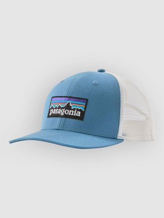 Patagonia P-6 Logo Trucker Cap blau
