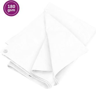 vidaXL Lona Hdpe Blanco 180 G/m&sup2; 6x12 M Vidaxl