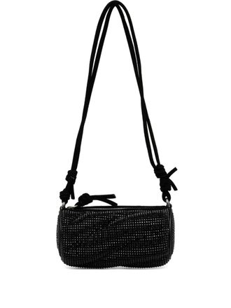 Fiorucci Mella rhinestone-embellished mini bag - Black