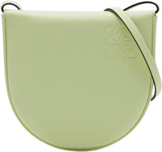 Loewe Pre-owned Heel Pouch - Dames - Vintage Schoudertas - Groen - ONE Size - Leer - Vintage