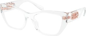 Michael Kors PUGLIA MK 4149U 3050 52mm Womens Rectangle Eyeglasses 52mm