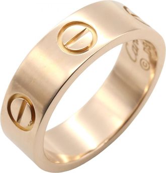 Cartier Pink Gold Pink Gold (18K) Band Ring (Pre-Owned)