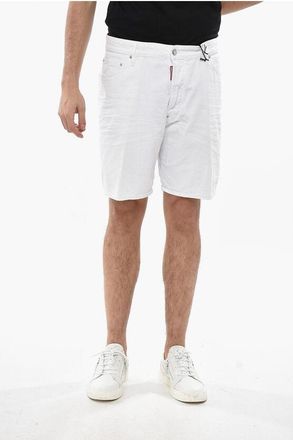 Dsquared2 Distressed Denim Marine Fit Shorts size 56