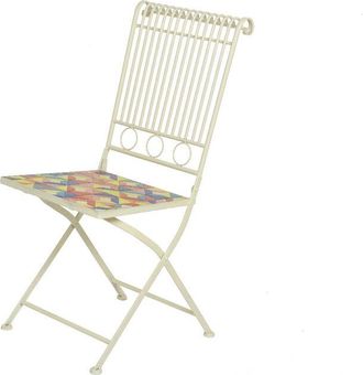 OEM Bistrot Bilbao Silla De Exterior De Hierro Plegable