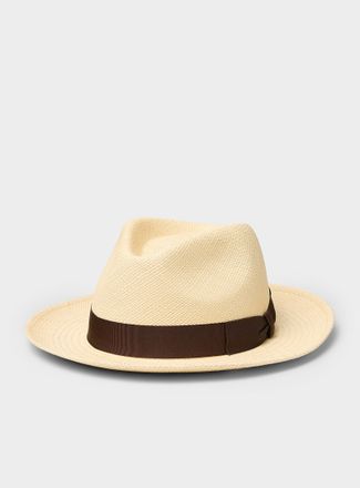 Le 31 Mens Medium brim Panama hat Exclusive collection from Italy