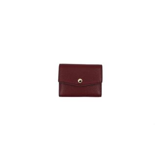 Pourchet Accessoires, Dames, Rood, ONE Size, Leer, Club Small Wallet