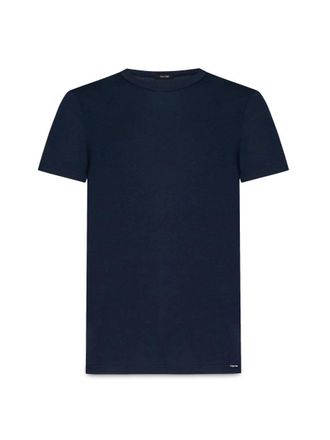 Tom Ford Stretch Cotton T-Shirt - Blue