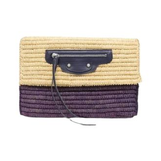 Balenciaga Pre-owned Borsa a Spalla in Paglia - - Pre-owned - Donna - Multicolore - ONE SIZE