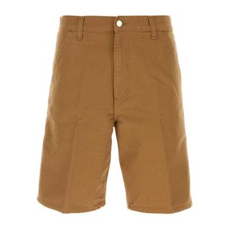 Carhartt Work in Progress Karamel Katoen Bermuda Shorts - Heren - Korte Broeken - Bruin - W28 - Katoen - Korte Broeken