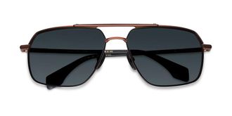 Etnia Barcelona Bluewater Polarized OGBK Mens Sunglasses Orange Size 63