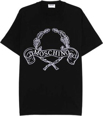 Moschino T-shirt con logo - Nero