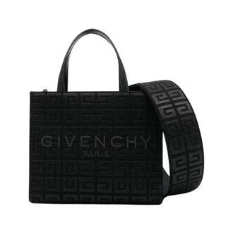 Givenchy 4G Logo Canvas Tote Bag - Dames - Tassen - Zwart - Maat: ONE Size