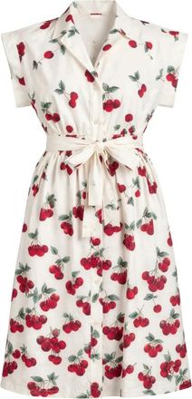 Twinset Shirt Dress - Dames - Shirt Kleedjes - Veelkleurig - M - Katoen - Kleedjes