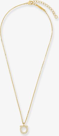 Ferragamo Brass necklace with gold finishes - FERRAGAMO - gender_Woman