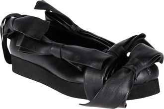 Comme Des Gar&ccedil;ons Bailarina con plataforma - Shoes - Mujer - Negro - 39 EU