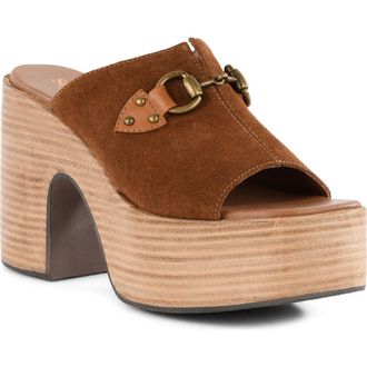 Seychelles Take the Lead Platform Sandal in Tan at Nordstrom, Size 8.5