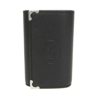 Cartier Pre-owned Accessories, female, Black, Size: ONE SIZE Pre-owned Cabochon Keycase