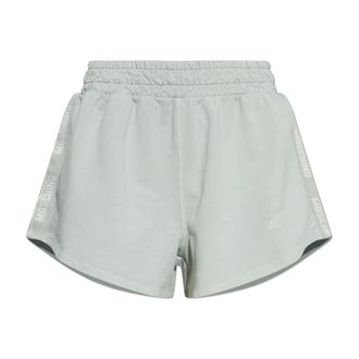 Moschino Short Shorts, female, Green, Size: XS Logo Shorts