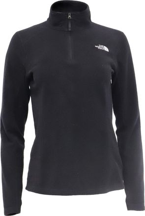 The North Face Quarter Zip Pullover in Black Polyester