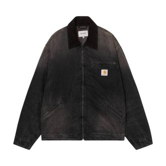 Carhartt Work in Progress Hombre, Chaquetas, Negro, Talla: S