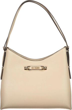 Guess Lefia Bag - Dames - Schoudertassen - Beige - ONE Size - Tassen
